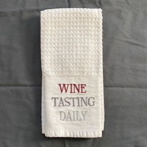 Wine Decor Kitchen Towel